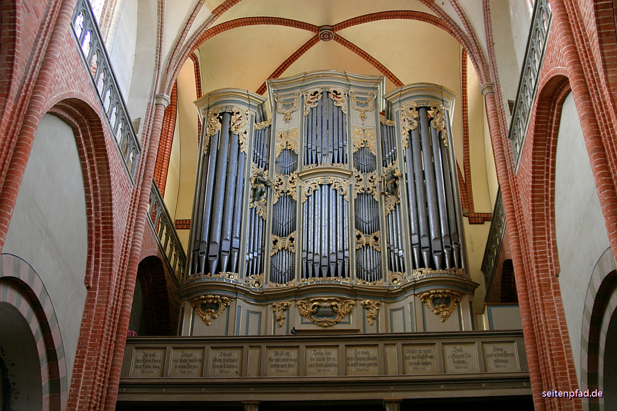Die spätbarocke Scholze-Orgel aus dem Jahre 1777